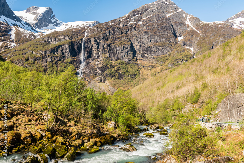 The Briksdal Glacier National Park