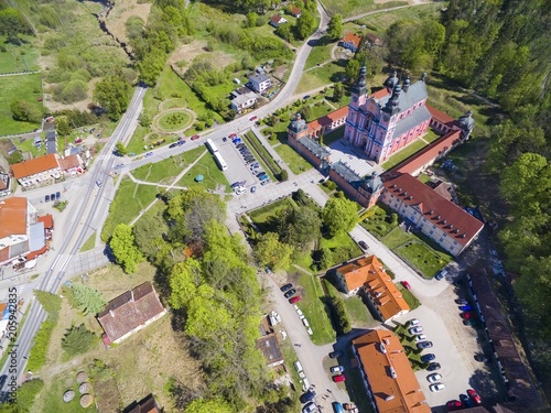 Aerial view of Baroque Mari...