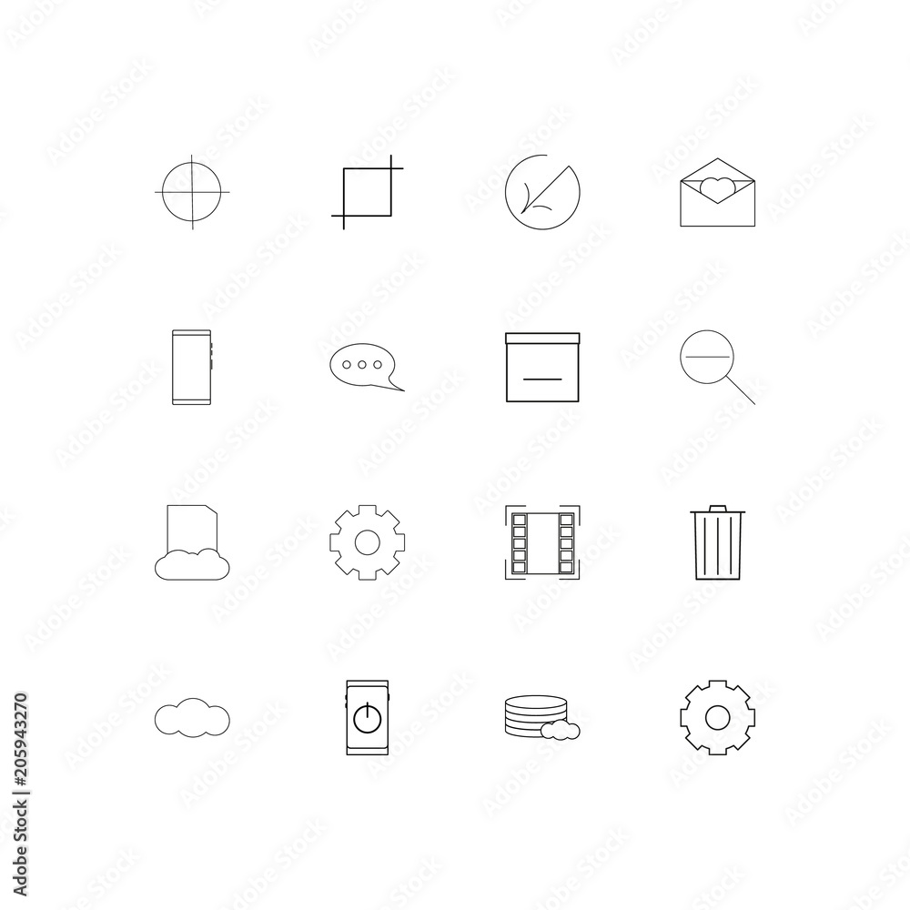 Signs And Symbols linear thin icons set. Outlined simple vector icons Signs And Symbols linear thin icons set. Outlined simple vector icons