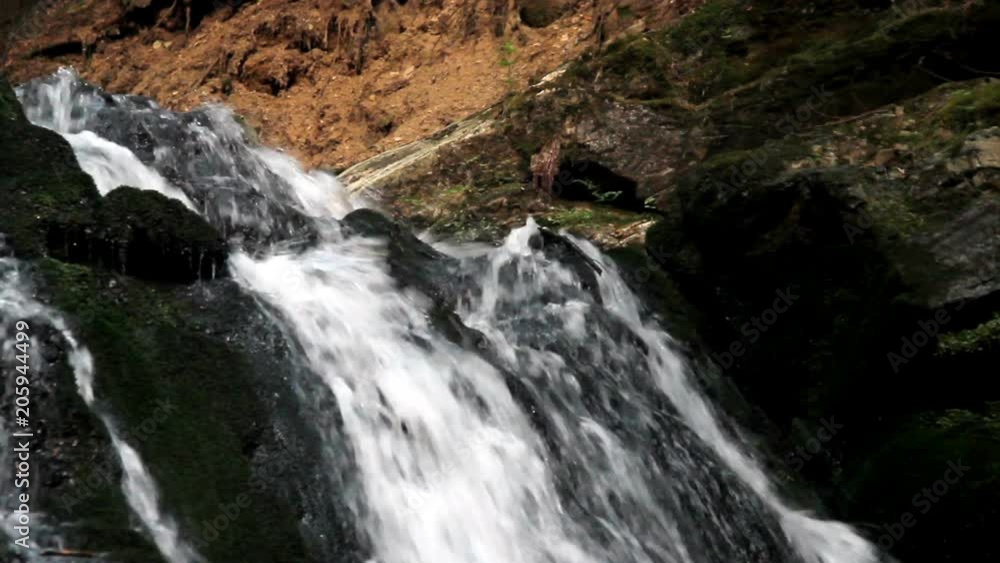 view of Sopit waterfall is located on the Sopit river, national park Skolevski beskidy, Lviv region of Western Ukraine view of Sopit waterfall is located on the Sopit river, national park Skolevski beskidy, Lviv region of Western Ukraine
