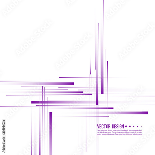 Vector abstract background with straight parallel horizontal and vertical lines of purple color intersecting with each other.