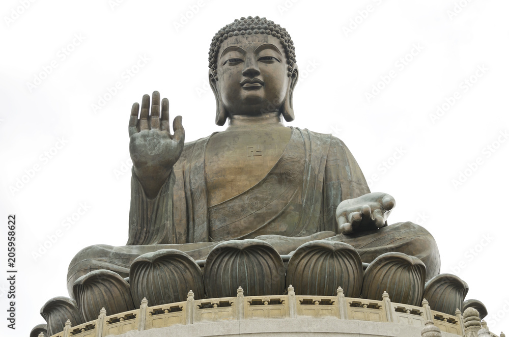 Fototapeta premium Big Buddha in Hong Kong 