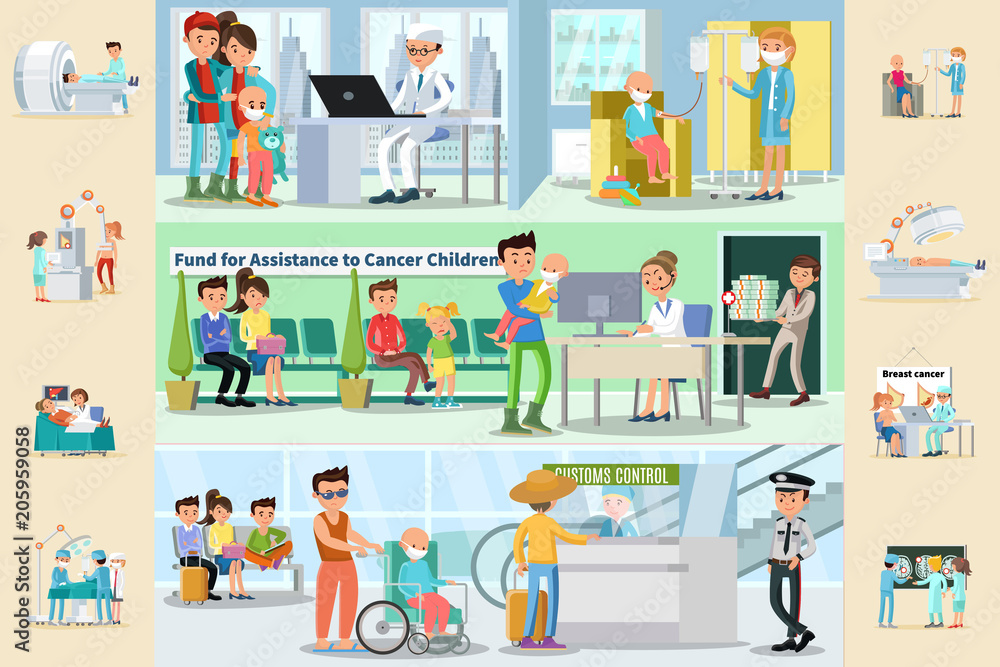 Cancer Disease Horizontal Brochures Cancer Disease Horizontal Brochures