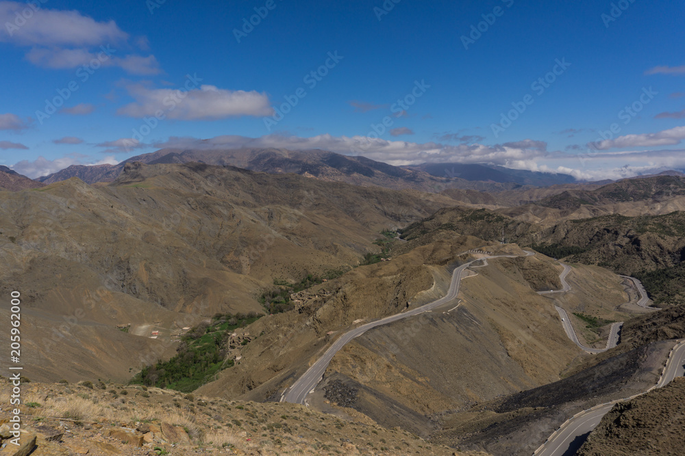 Beautiful Atlas Mountains in Morocco