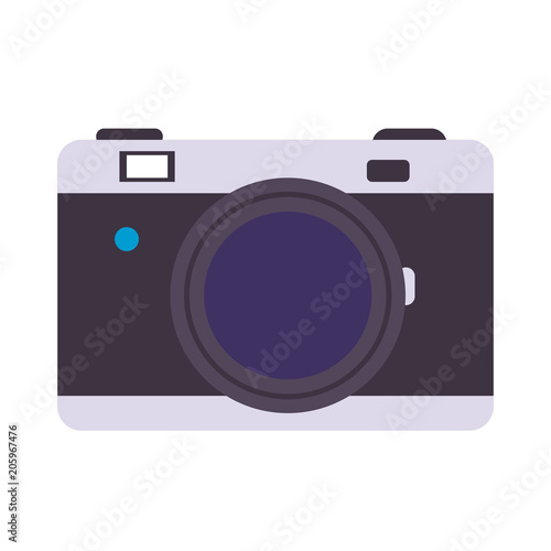 Vintage photographic camera vector illustration graphic design