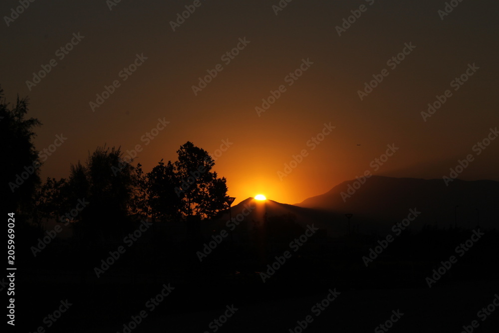 puesta de sol puesta de sol