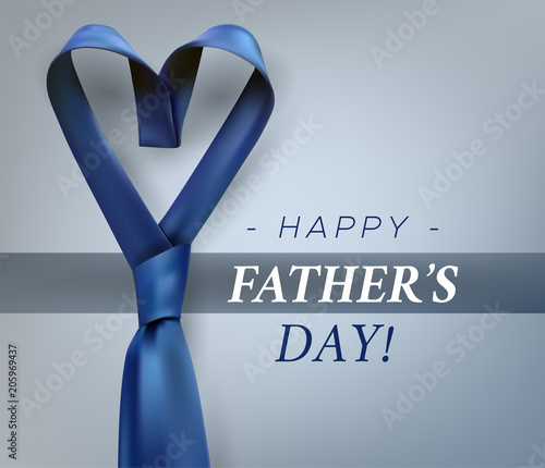 Fathers day heart shaped necktie.