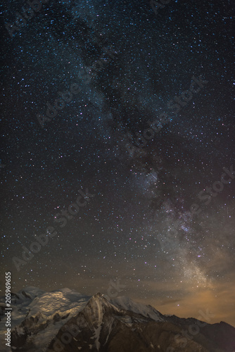 Milky way - Chamonix Mont Blanc