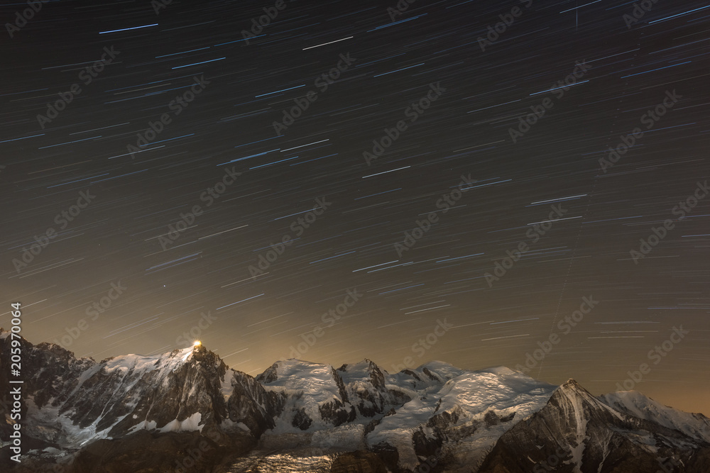 Milky way - Chamonix Mont Blanc
