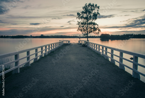 Seurasaari Fall Sunset