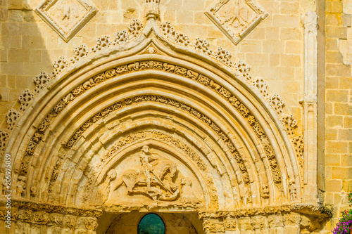 Portale di San Giorgio in Ragusa, Sicily, Italy