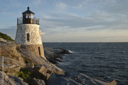 Castle Hill Lighthouse in Newport, Rhode Island © Lori Labrecque