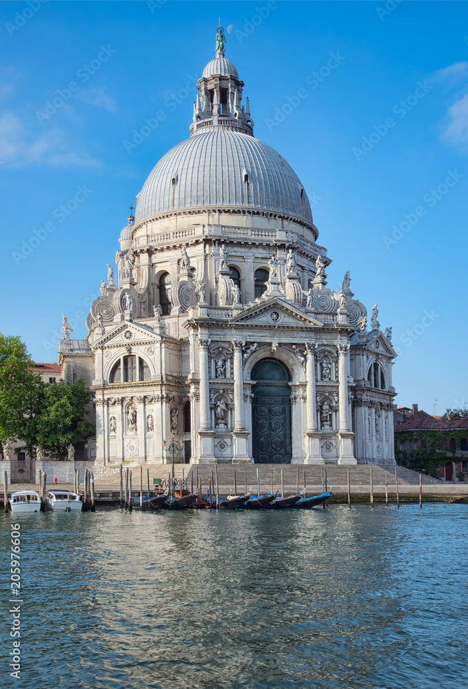 The Church of Santa Maria della Salute in Venice, Italy