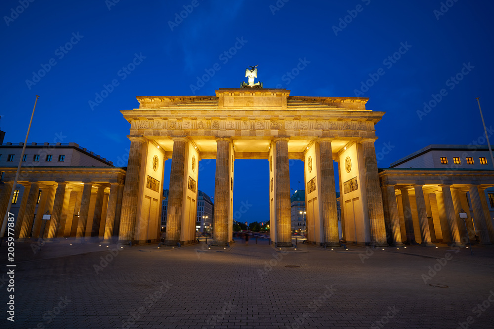 Obraz premium Berlin Brandenburg Gate Brandenburger Tor