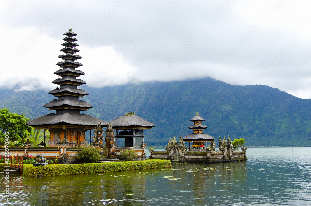 Temple of Pura Ulun Danu Bratan - Bali - Indonesia Temple of Pura Ulun Danu Bratan - Bali - Indonesia