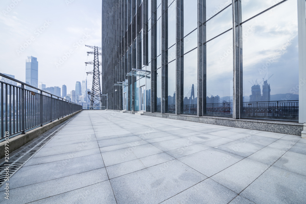 Fototapeta premium modern business office building exterior