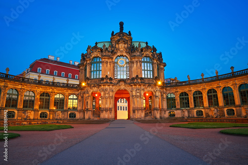 Dresden Zwinger in Saxony Germany © lunamarina