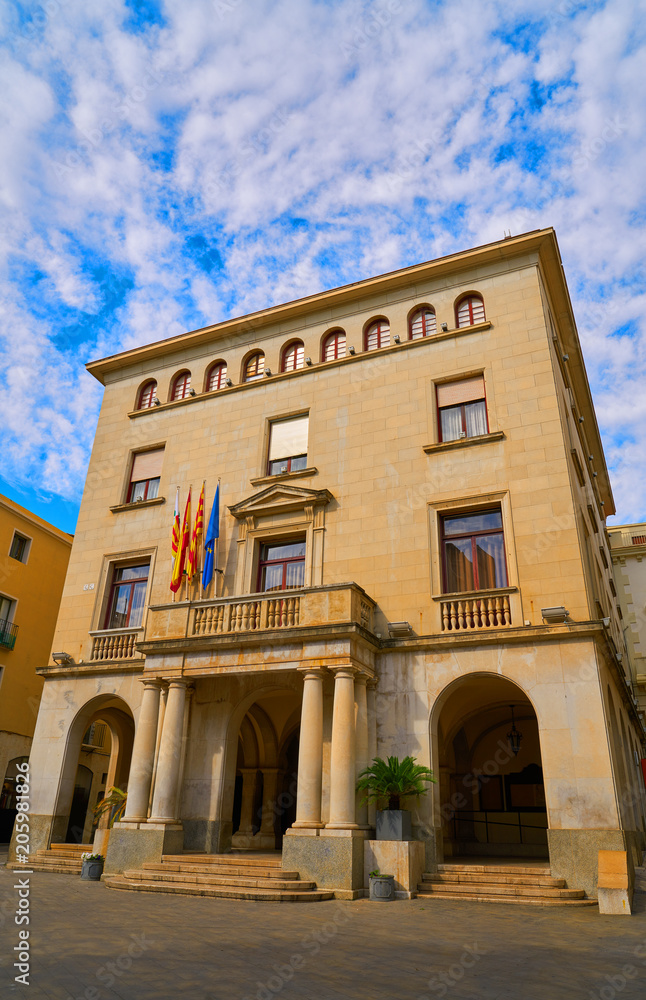 Ajuntament de Figueres city hall in Catalonia