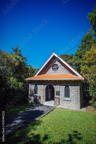 shot of a wedding venue or chapel