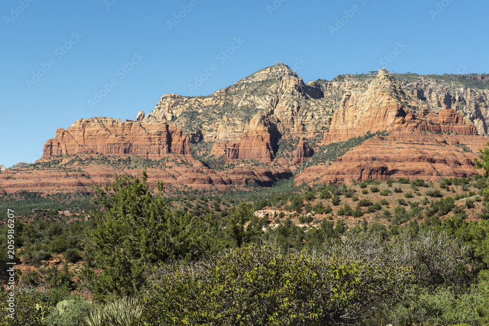 View from Schnebly Hill Road in Sedona, Arizona