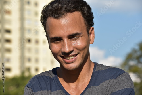 Diverse Male Smiling