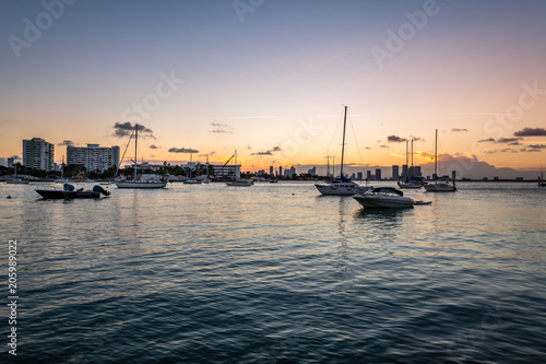 Sunset from the Maurice Gibb Memorial Park © Chris