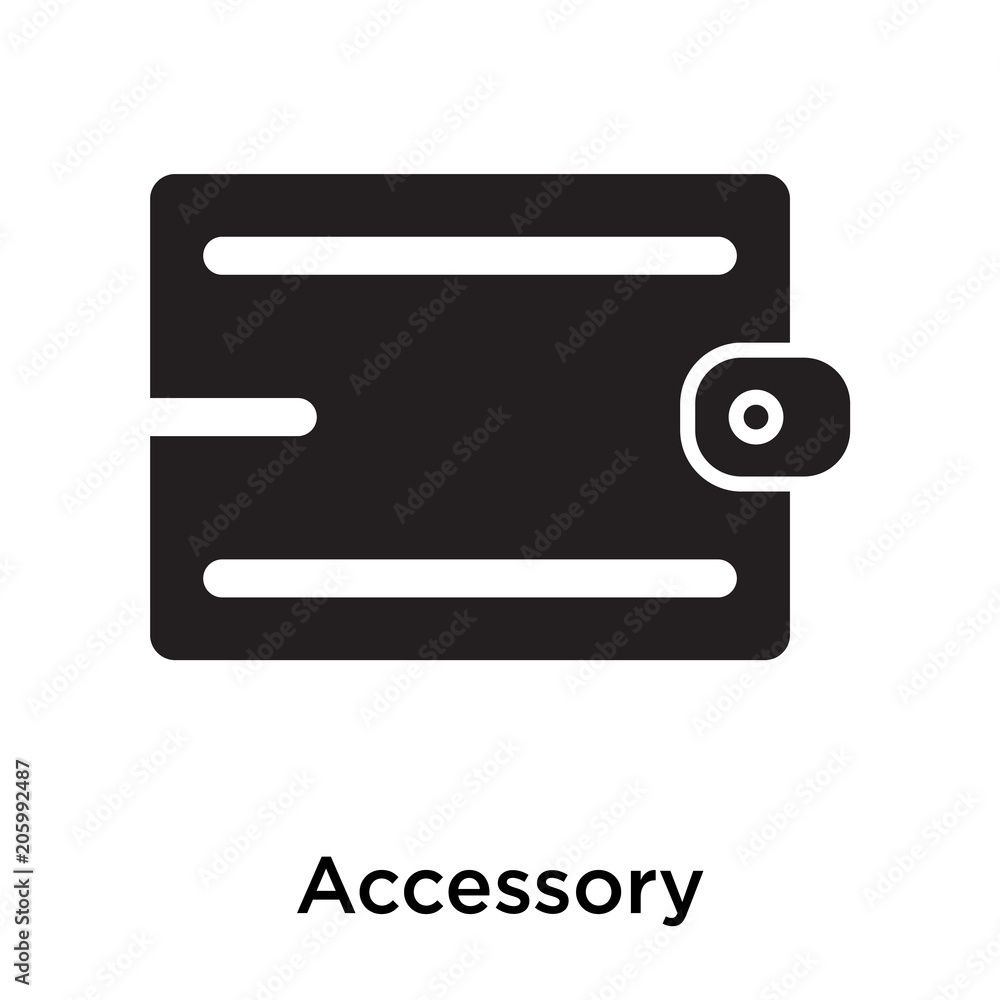 Obraz premium Accessory icon isolated on white background