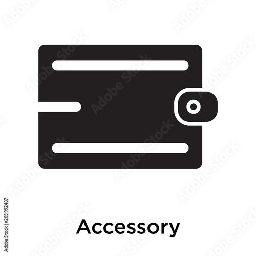 Accessory icon isolated on white background