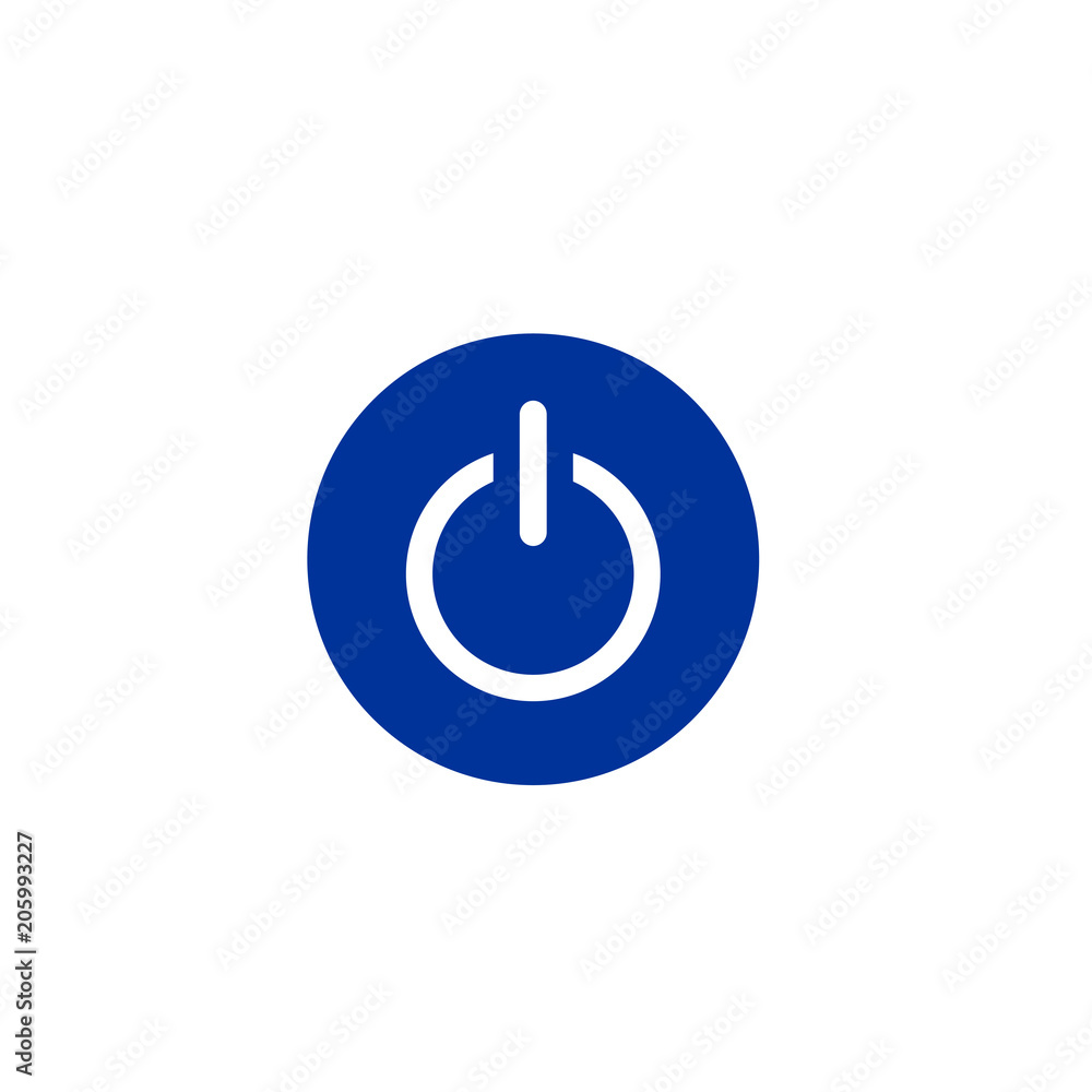 Button on off Icon Vector Template Design Illustration Button on off Icon Vector Template Design Illustration