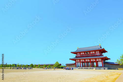 奈良平城宮跡の風景