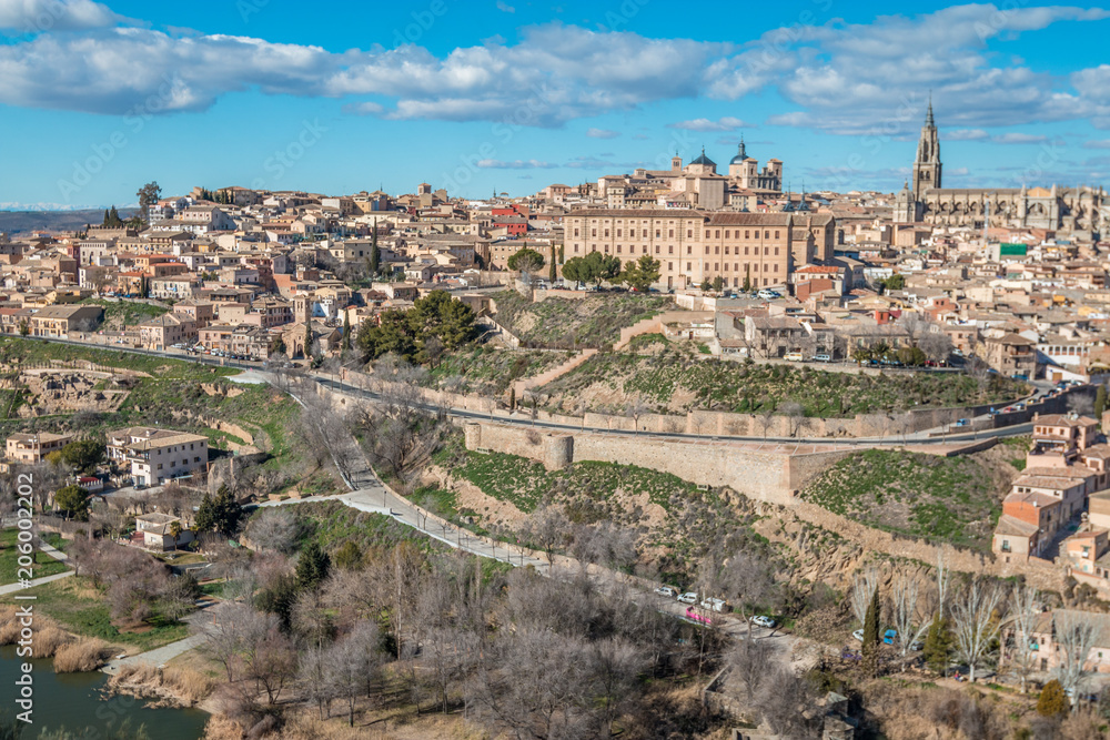 The city of Toledo in Spain