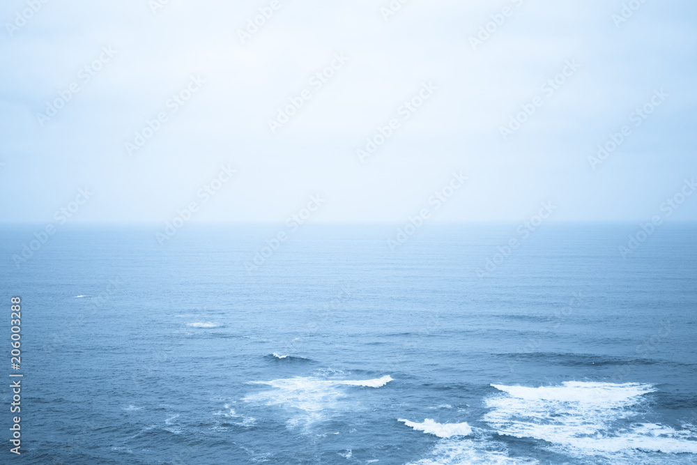 Deep sea water waves and stormy sky. Deep sea water waves and stormy sky.