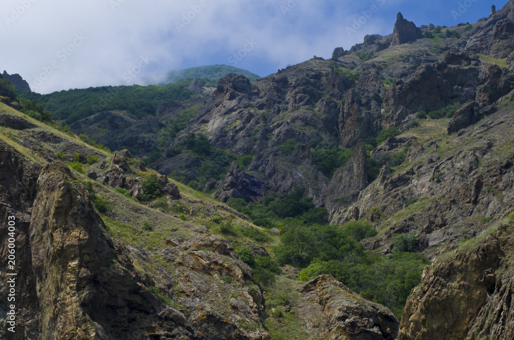 Fototapeta premium Mountains in Crimea