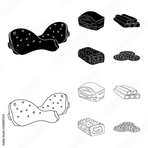 Picture, sarcophagus of the pharaoh, walkie-talkie, crown. Museum set collection icons in black,outline style vector symbol stock illustration web.