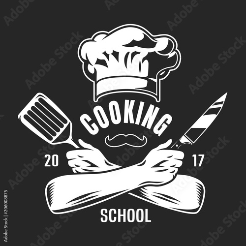 Vintage cooking classes logo