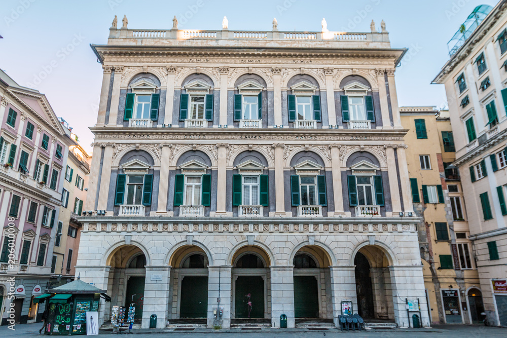 Old building in Genoa