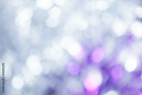 soft purple color abstract bacground withe blurred defocus bokeh light for template