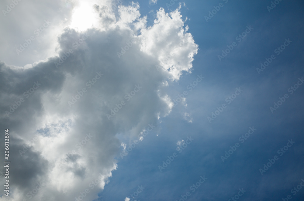 dark blue sky with a lot of clouds dark blue sky with a lot of clouds