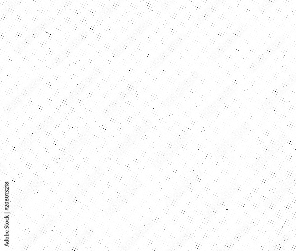Obraz premium Subtle halftone vector texture overlay. Monochrome abstract splattered background.