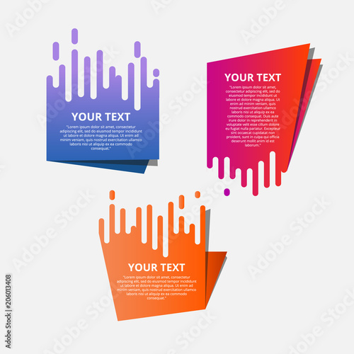 Vector abstract speed geometric origami. banner 