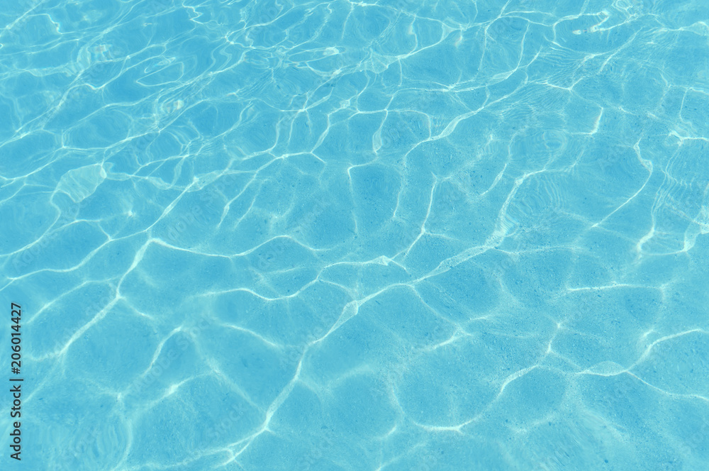 Blue close up abstract wave water with sunshine reflection Blue close up abstract wave water with sunshine reflection