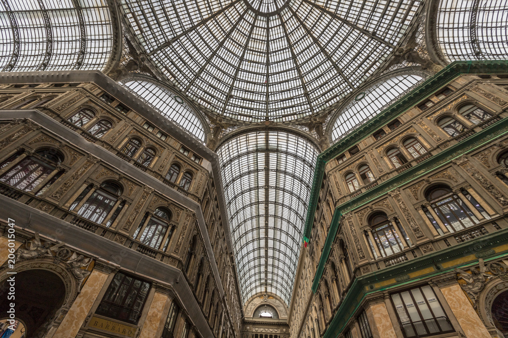 Galleria Umberto I roof Naples