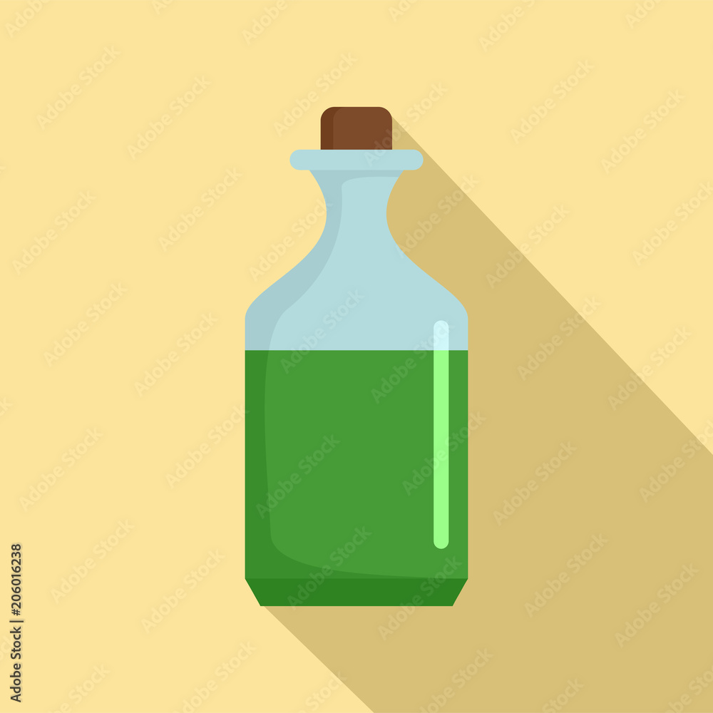 Aloe liquid icon. Flat illustration of aloe liquid vector icon for web design Aloe liquid icon. Flat illustration of aloe liquid vector icon for web design