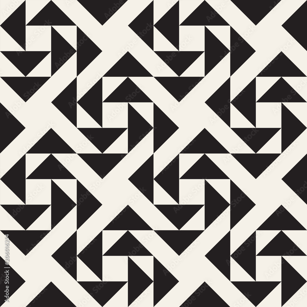 Vector seamless pattern. Modern stylish abstract texture. Repeating geometric tiles.. Vector seamless pattern. Modern stylish abstract texture. Repeating geometric tiles..