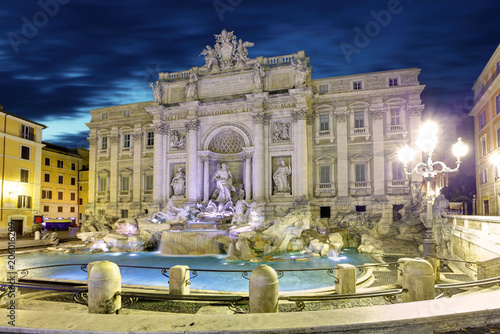 Fountain di Trevi, Rome, Italy.