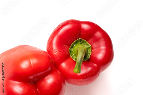 Red organic snack pepper, bellpepper