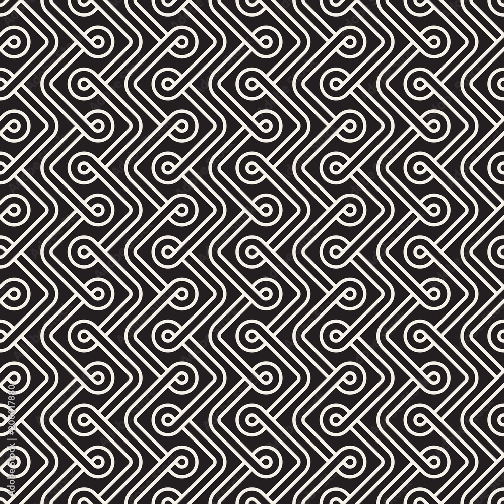Vector seamless pattern. Modern stylish abstract texture. Repeating geometric tiles Vector seamless pattern. Modern stylish abstract texture. Repeating geometric tiles