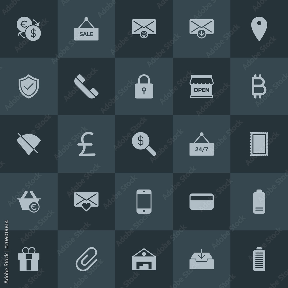 Modern Simple Set of money, mobile, email, shopping Vector fill Icons. Contains such Icons as birthday, energy, storehouse, money, mail and more on dark background. Fully Editable. Pixel Perfect. Modern Simple Set of money, mobile, email, shopping Vector fill Icons. Contains such Icons as birthday, energy, storehouse, money, mail and more on dark background. Fully Editable. Pixel Perfect.