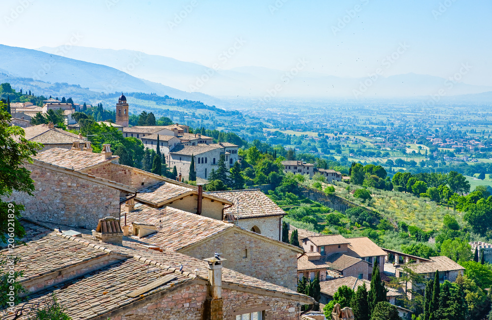 Architectures and religion in Assisi