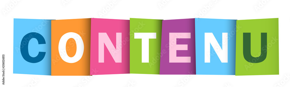 Icône CONTENU Icône CONTENU